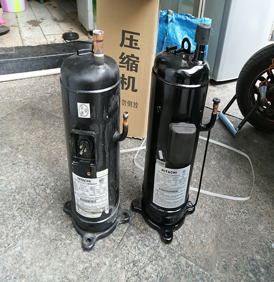 郎溪中央空调压缩机的更换维修